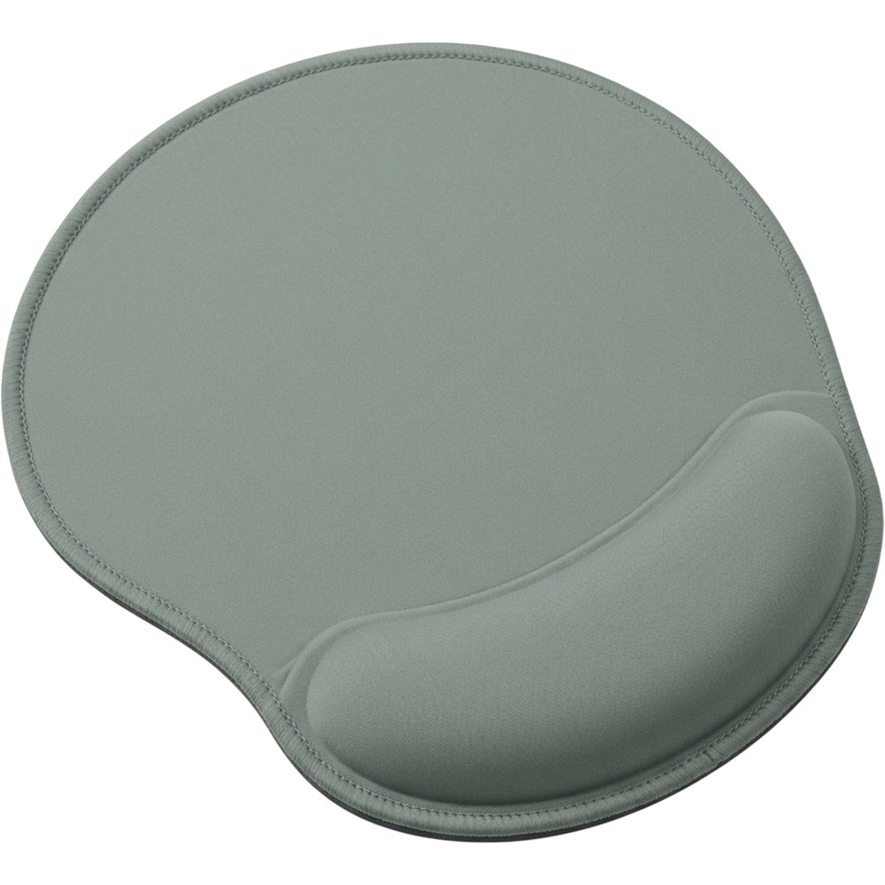 Qwfkv Contoured Memory Foam Wrist-Rest Mouse Pad Sage Gray - Product view