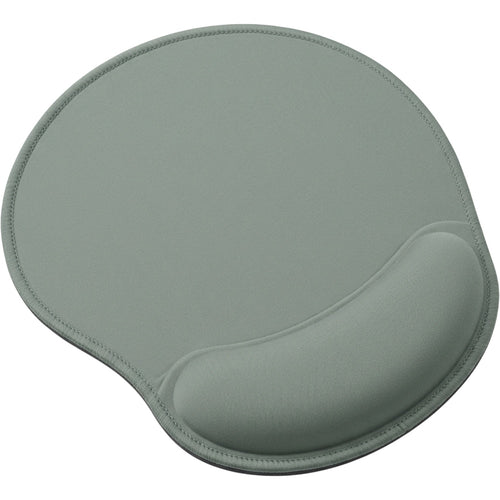 Qwfkv Contoured Memory Foam Wrist-Rest Mouse Pad Sage Gray - Product view